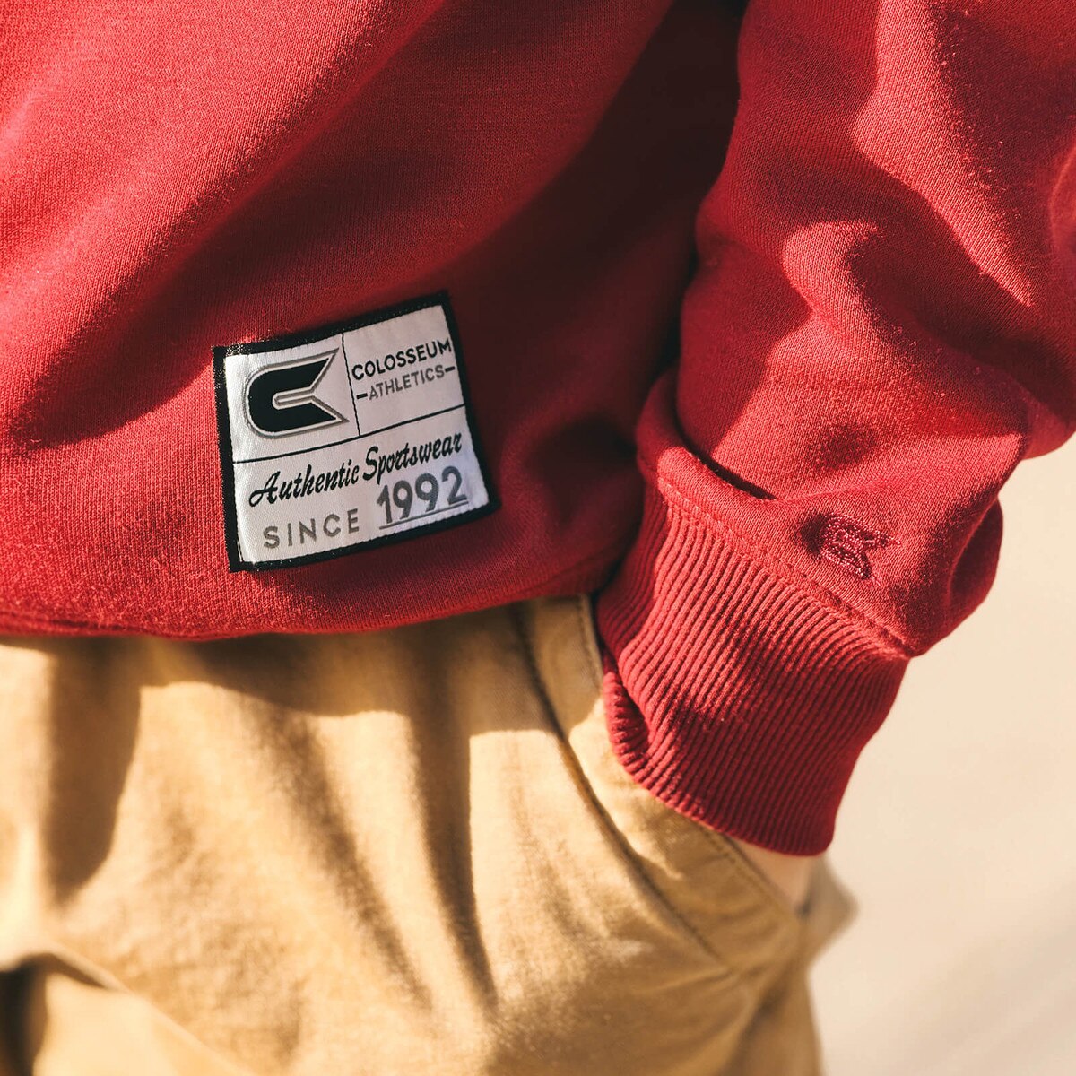 Colosseum I-State Cardinal Crewneck